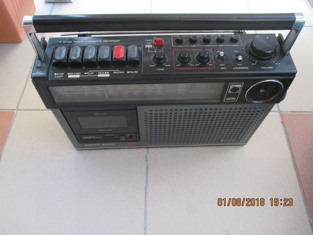 Radiomagnetofon Sanyo Retro Prl 7509903817 Oficjalne Archiwum Allegro 6370