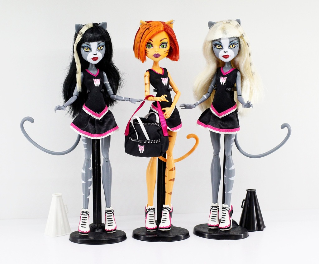 Monster High Purrsephone Meowlody Toralei UNIKAT
