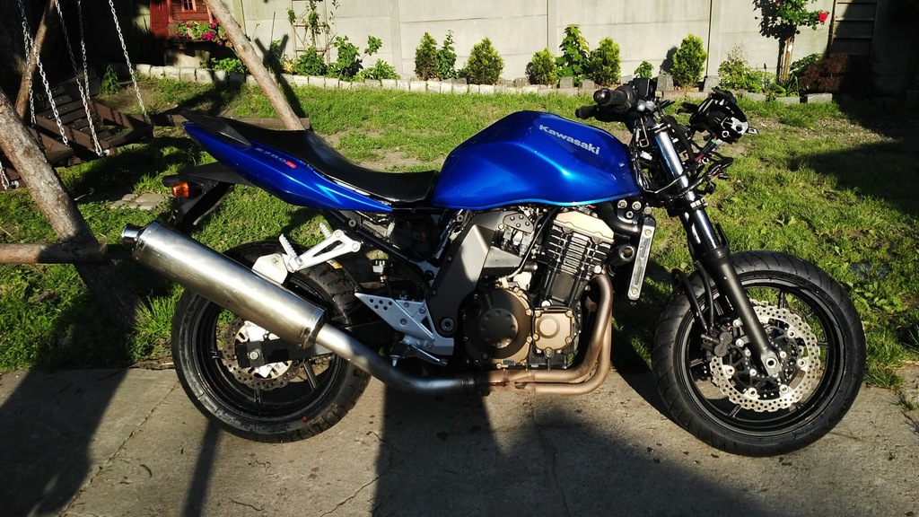 Kawasaki Z 750 2006 bez prawa rejestracji