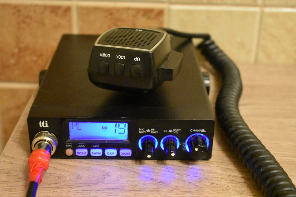 CB Radio tti TCB-770, uszkodzone.