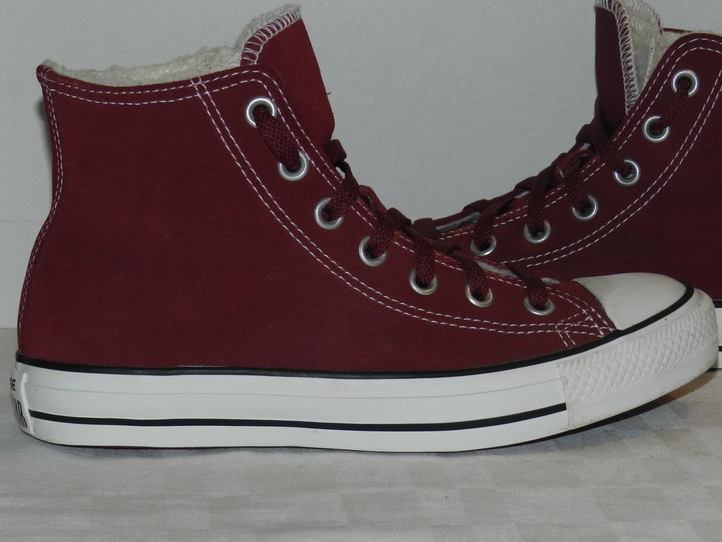 CONVERSE ALL STAR HI BORDOWE OCIEPLANE J.NOWE r.38