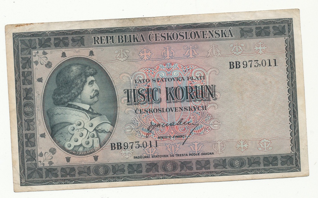 1 000  KORON   1945