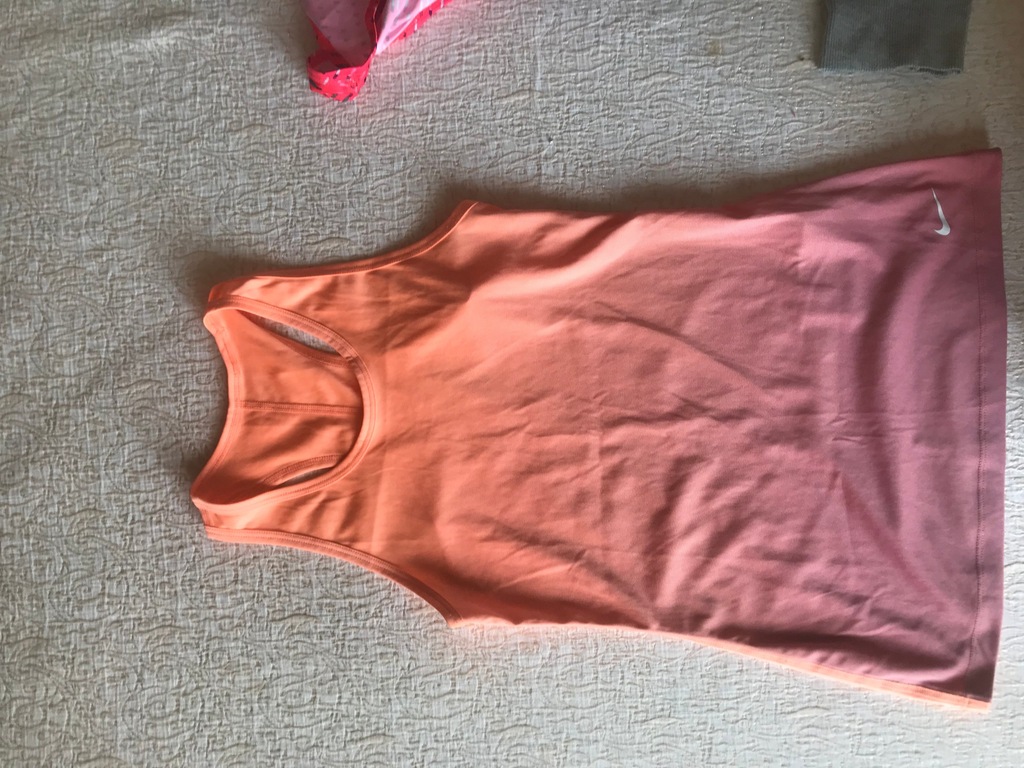 Koszulka Nike ombre mango Dri-fit girl L 152-158