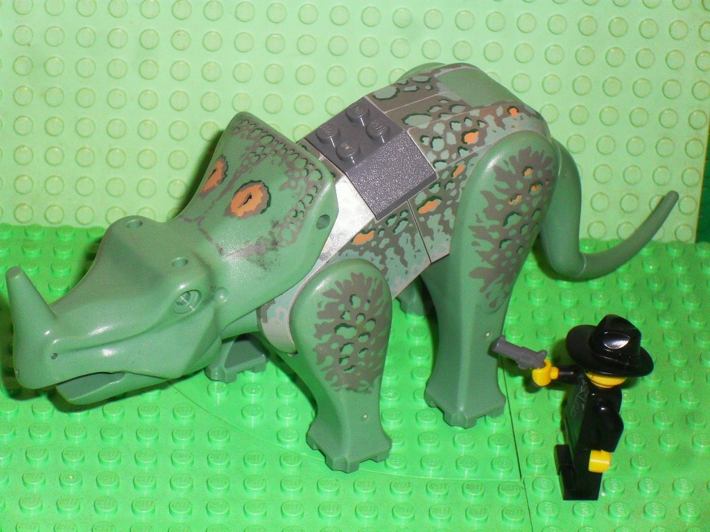 LEGO zwierzęta ruchomy dinozaur 19 cm zoo Unikat