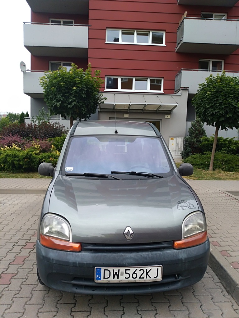 Renault Kangoo 1.4 75 KM 2 x tylne drzwi 2000r