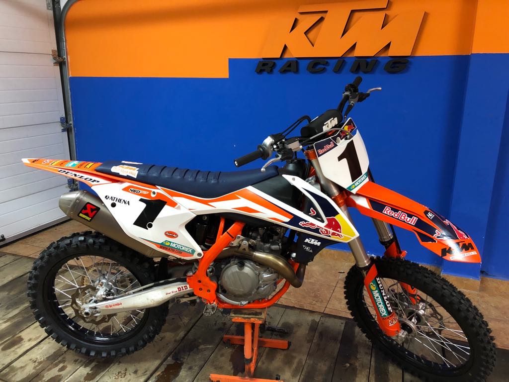 KTM SXF SX F SX-F 450 FACTORY 2017