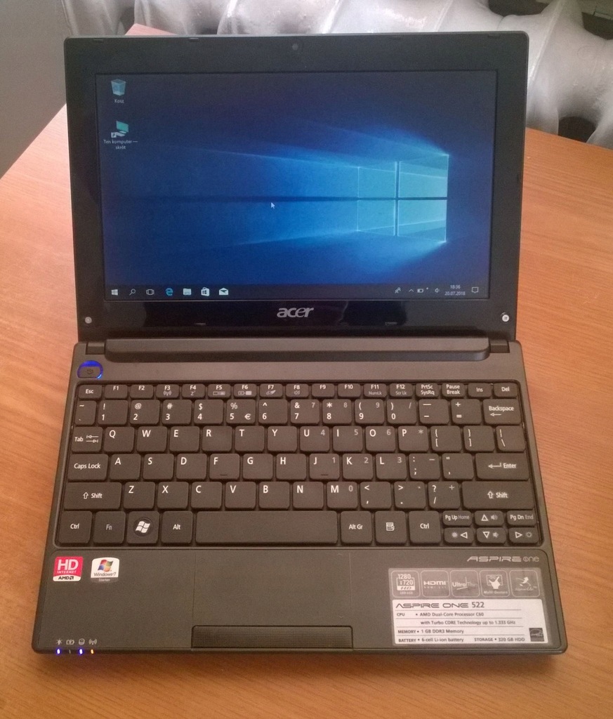 Acer aspire one 522 обзор