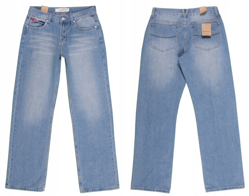 LEE COOPER proste jeansy męskie W32 L34