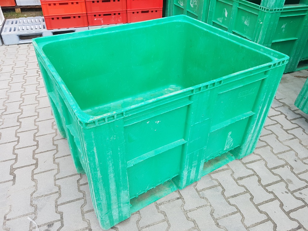 SKRZYNIOPALETY PLASTIKOWE SKRZYNIOPALETA KISTENY