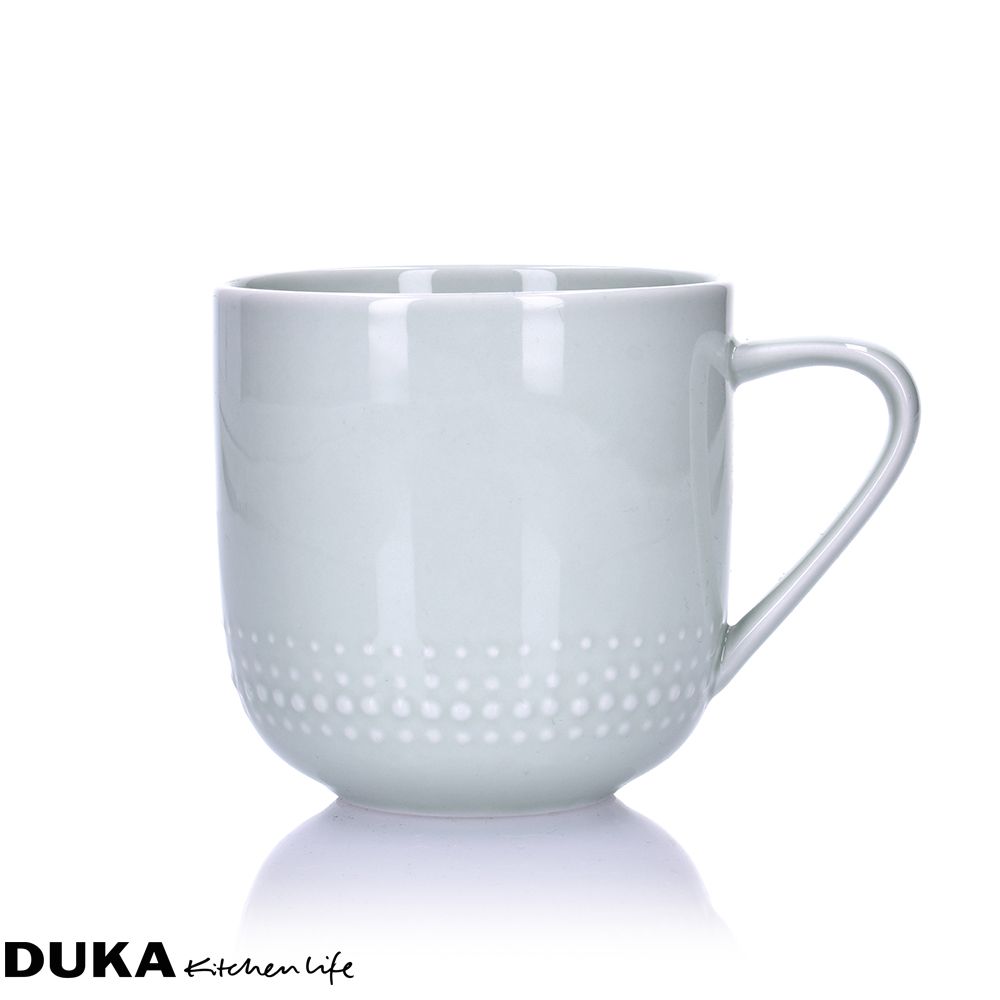 Kubek porcelanowy kubki porcelana 350 ml DUKA