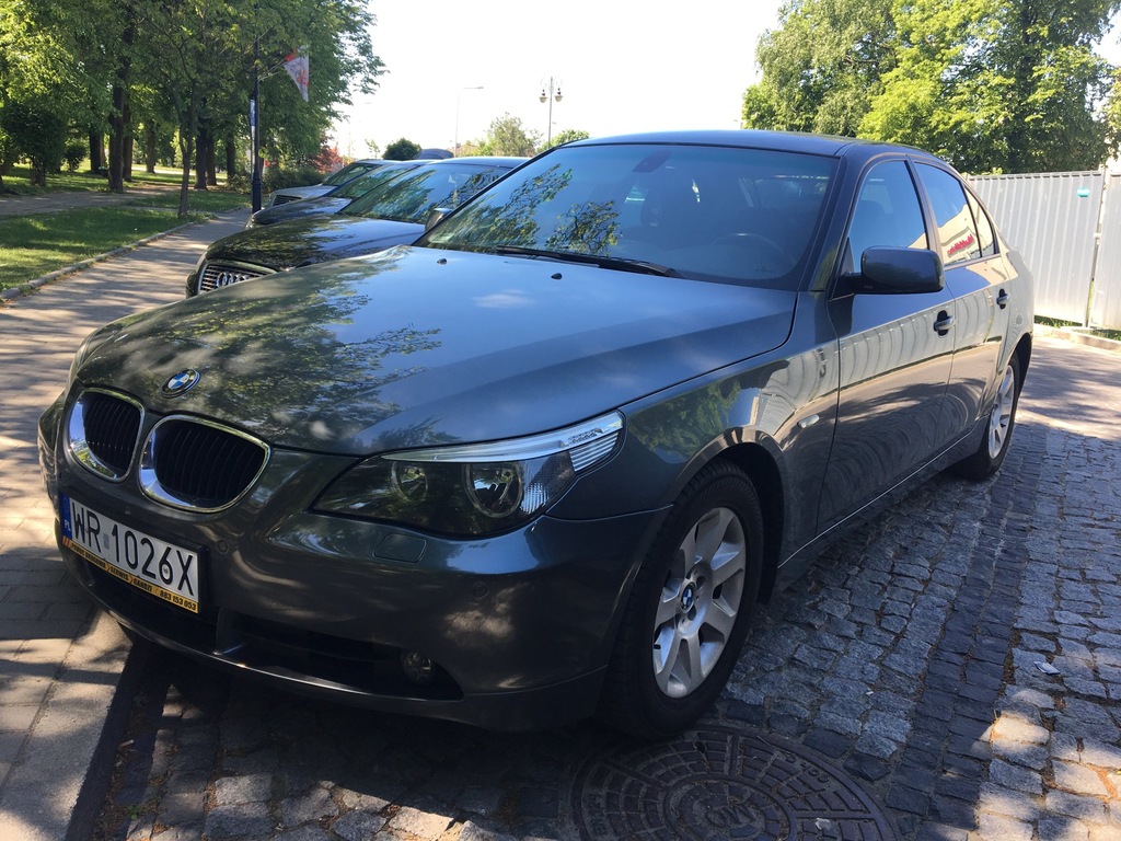 BMW E60 2004R 2,2B 170PS SEDAN NAVI ALU AUTOMAT