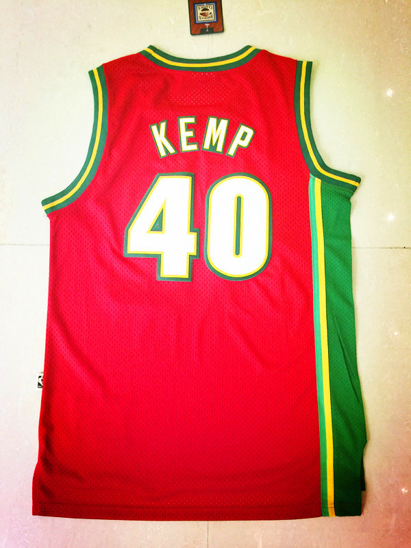 Koszulka NBA Jersey 40 Shawn Kemp S M L XL XXL 7682489359