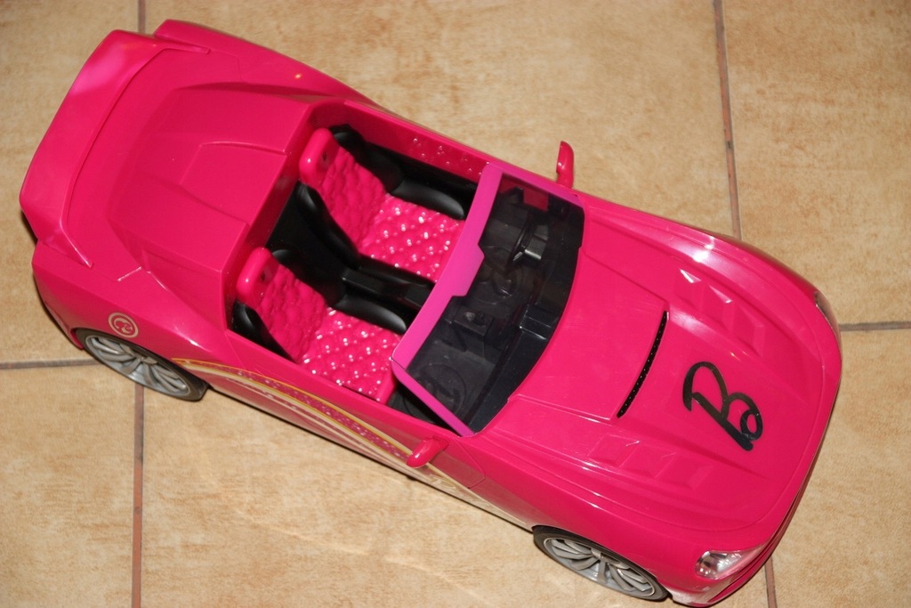 BARBIE AUTO STEROWANE R/C Cabrio Kabriolet Różowy 7708148506