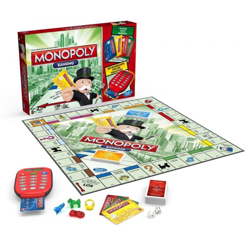 Gra Hasbro Monopoly Electronic Banking A7444 PL