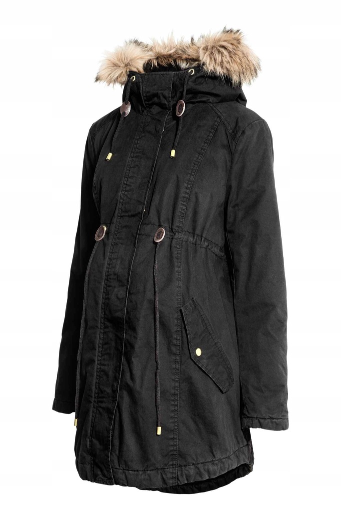 H&amp;M MAMA kurtka parka ciążowa rozmiar S (36)
