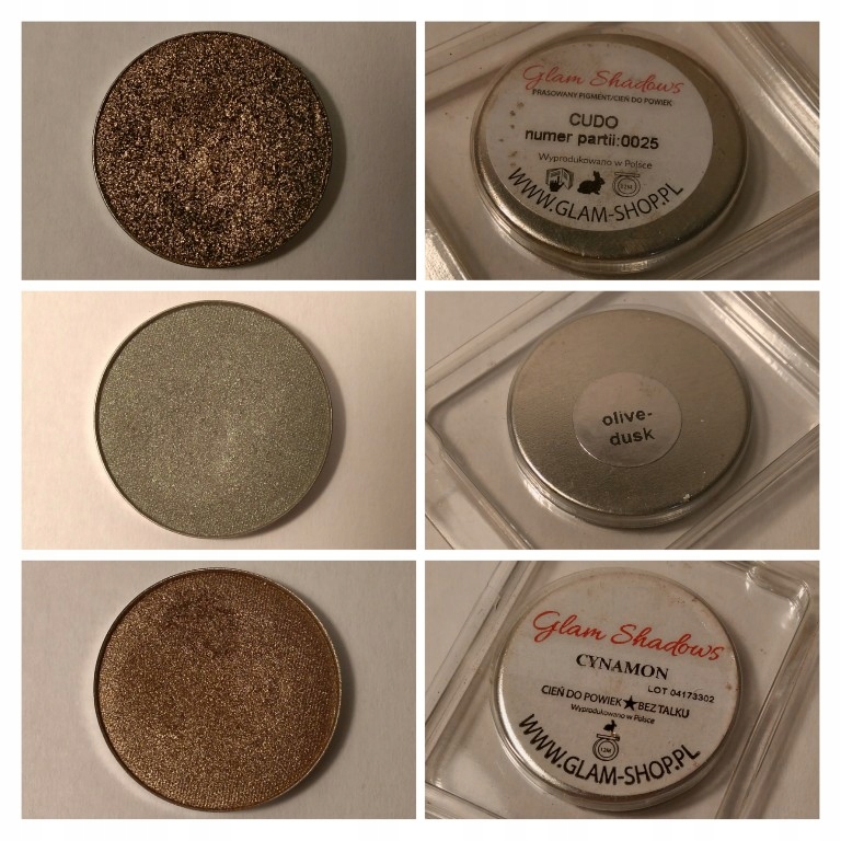 Cienie do powiek Glamshop Kontigo Cudo Olive