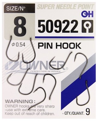 OWNER HACZYKI 50922 PIN HOOK NR 10 10 szt. - 6863235922 - oficjalne ...