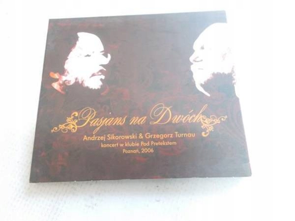 PASJANS NA DWÓCH - Sikorski & Turnau - CD