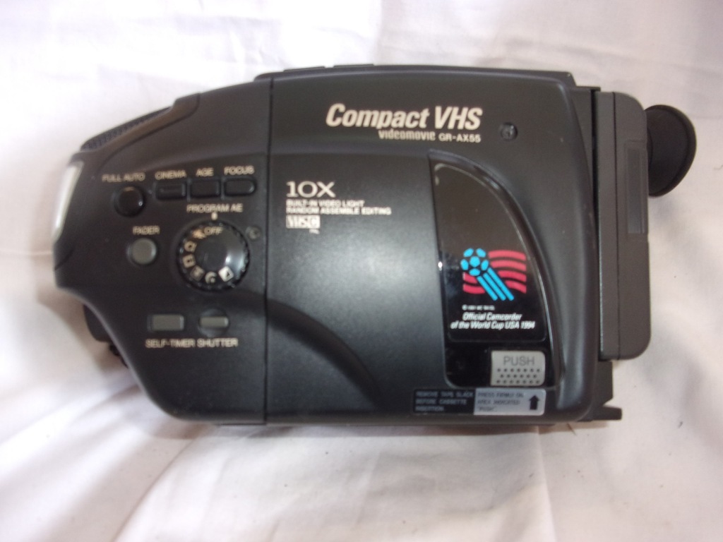 stara kolekcjonerska kamera JVC VHS GR-AX55   151