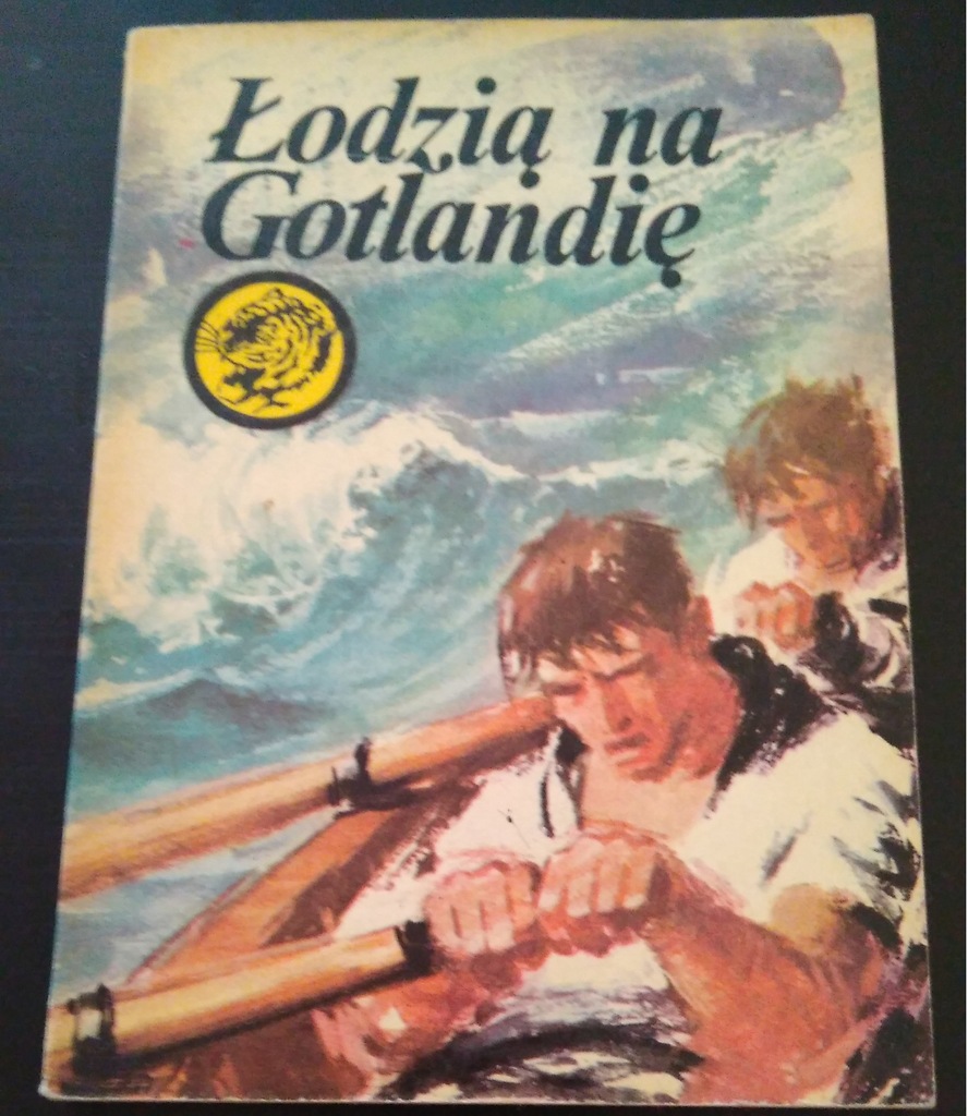 Łodzią na Gotlandię seria Żółty Tygrys 3/79