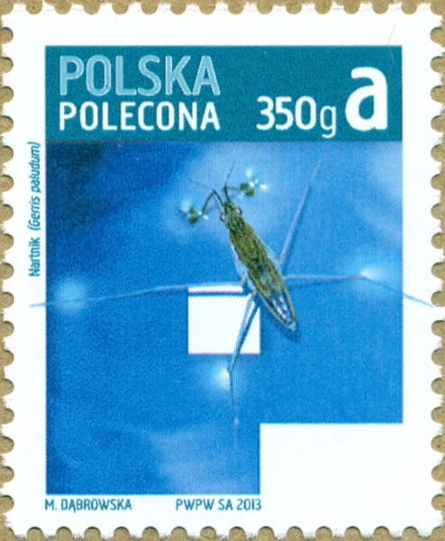 AKTUALNE ZNACZKI POCZTOWE LIST POLECONY P. 6,80zl