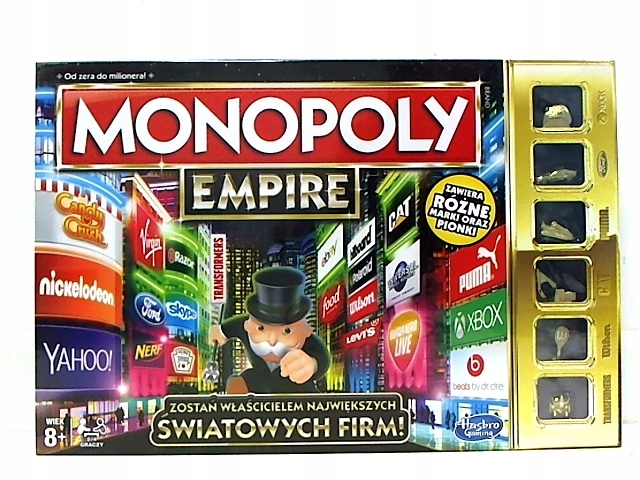MONOPOLY EMPIRE 2016 B5095 gra HASBRO FV PL NOWA