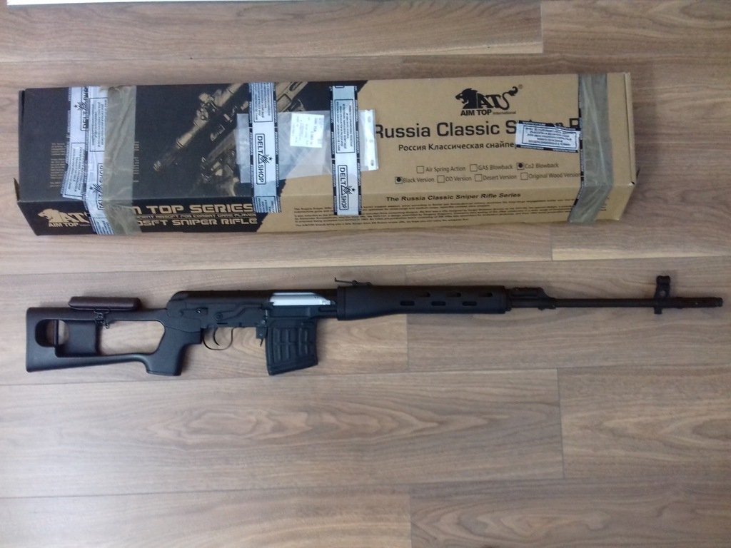 Snajperka SVD GBB co2 Full metal