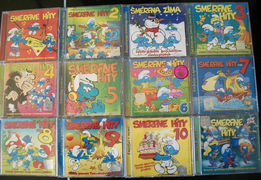 Smerfne Hity kolekcja 12 płyt CD UNIKAT