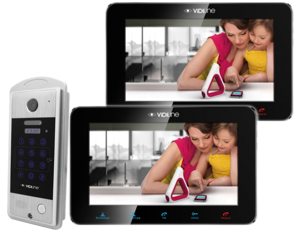 WIDEODOMOFON IP VIDI-MVDP-7SL-B-2 WIFI ANDROID IOS