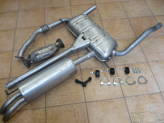 VW PASSAT B5 2.0 AZM ALT CAŁY UKŁAD maxKpl TŁUMIKI