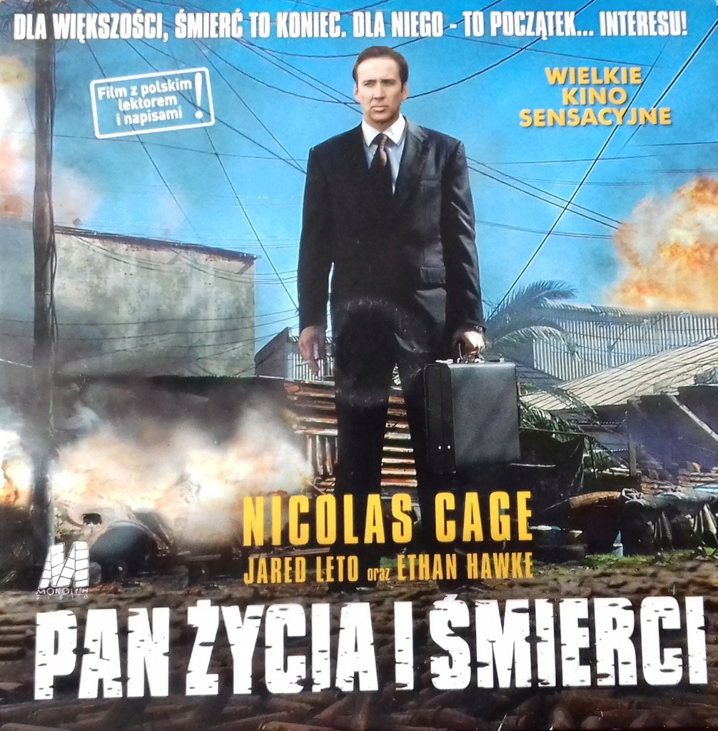 Pan Życia i Śmierci Film DVD - Nicolas Cage