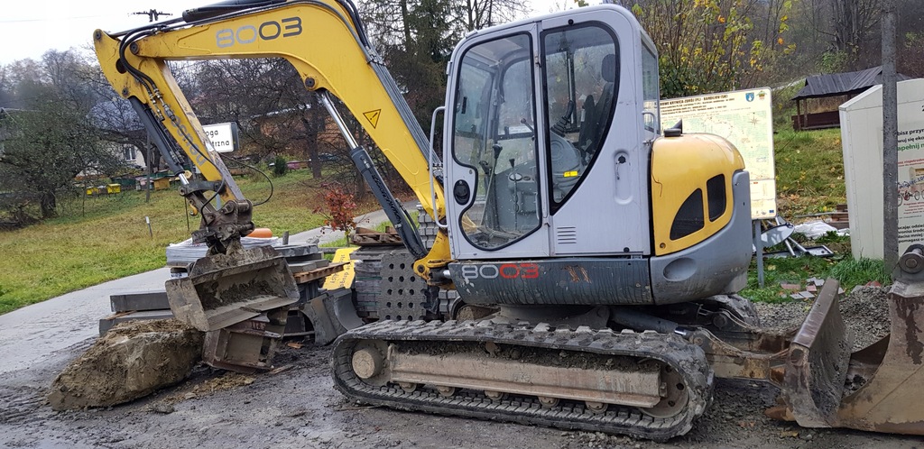 Wacker Neuson 8003 2005r NIE JCB NIE CAT
