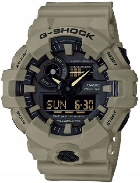 WROCŁAW męski zegarek Casio G-SHOCK GA-700UC-5AER