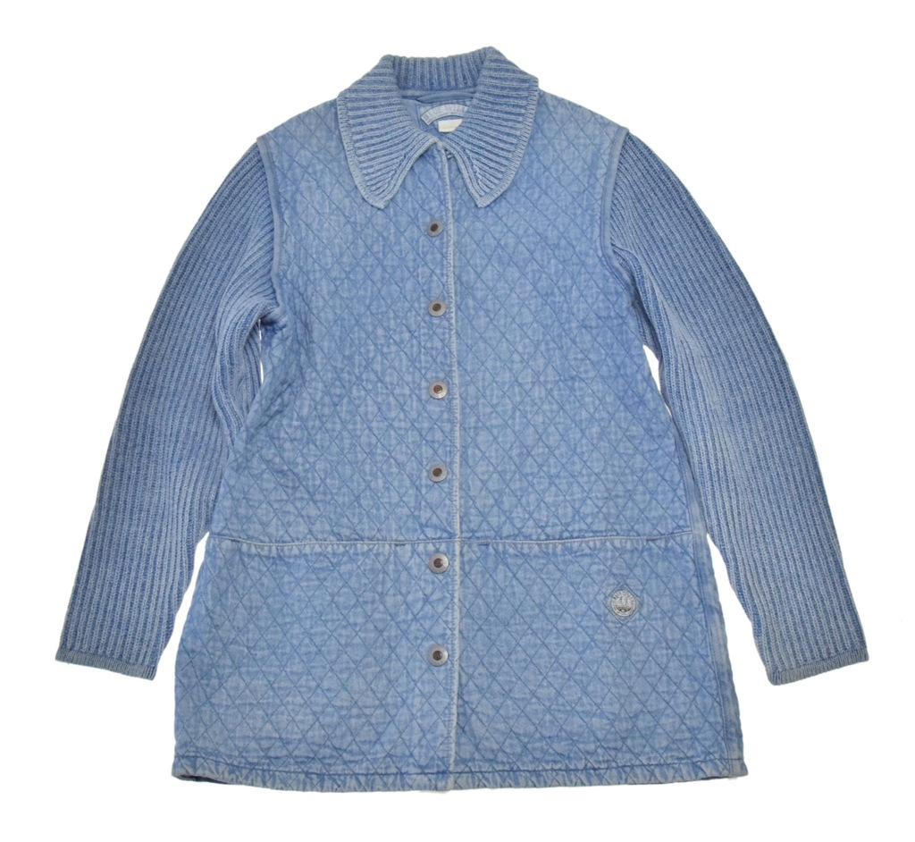 BLUE WILLIS JEANSOWA PIKOWANA KURTKA r .L