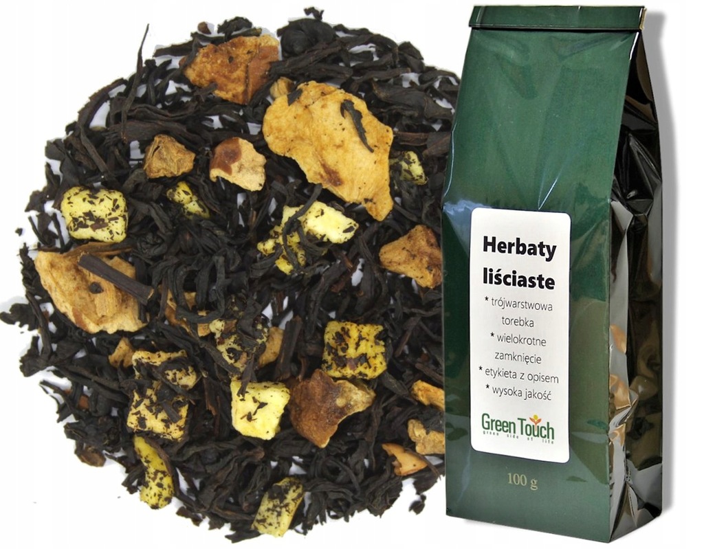 Herbata czarna PIECZONE JABŁUSZKO pychota 50g
