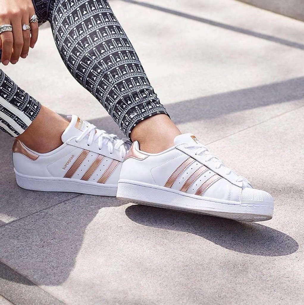 Adidas superstar hotsell rose gold comprar