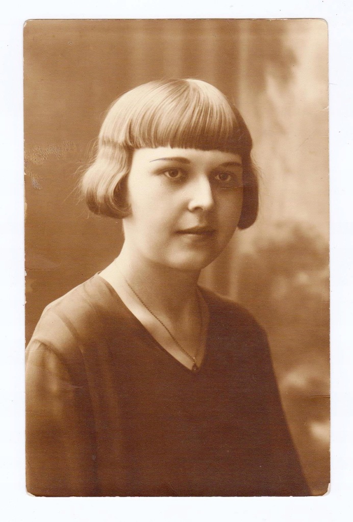 Zdjęcie Radom ok 1932 Portret kobiety sepia