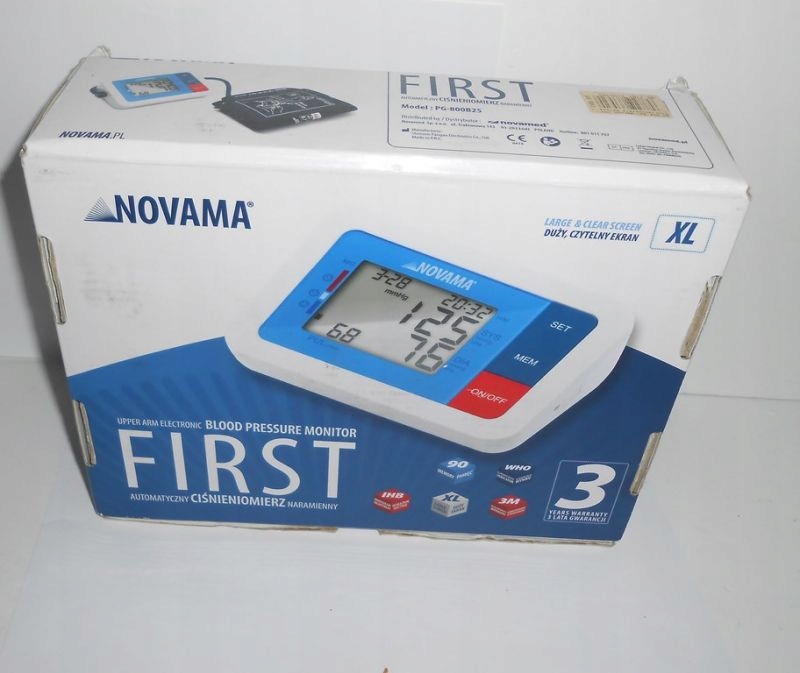 CIŚNIENIOMIERZ NOVAMA PG-800B25 KOMPLET
