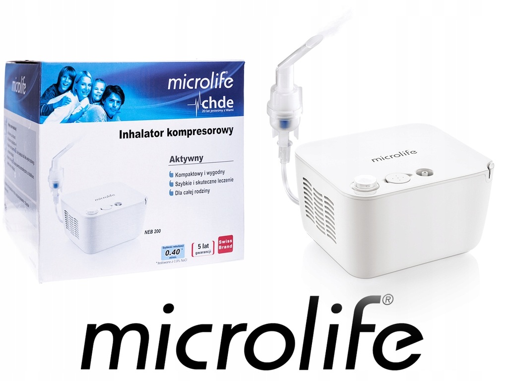 Microlife inhalator NEB 200 Nebulizator dla Dzieci