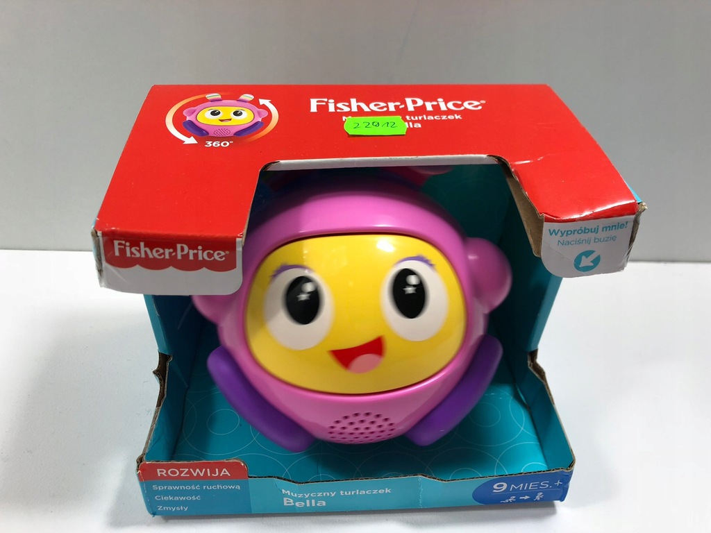 FISHER PRICE MUZYCZNY TURLACZEK BELLA OKAZJA !!!