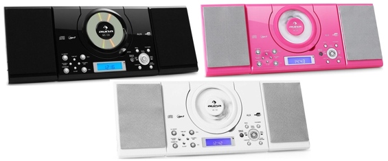 Wieża Hi-Fi AUNA MC-120 CD Mp3 USB AUX Pilot !!!!!