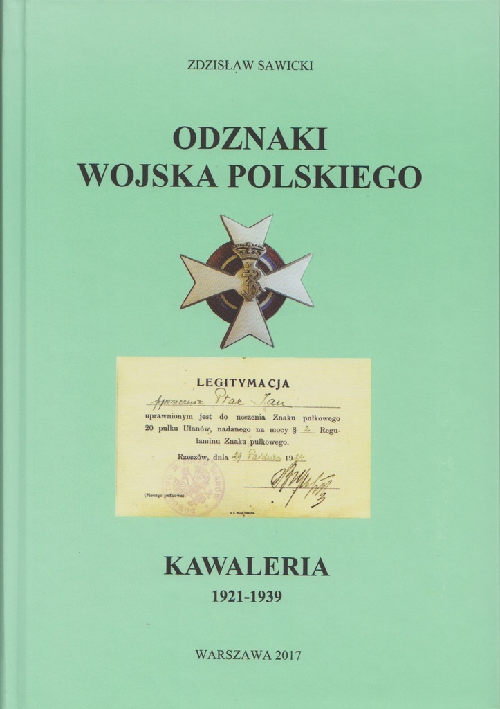 Odznaki Wojska Polskiego 1921 - 1939 - Kawaleria