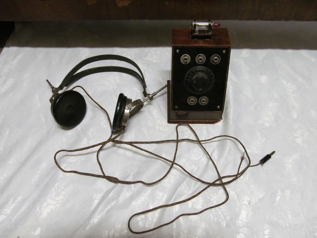 Radio kryształkowe jak Detefon niemieckie WISI