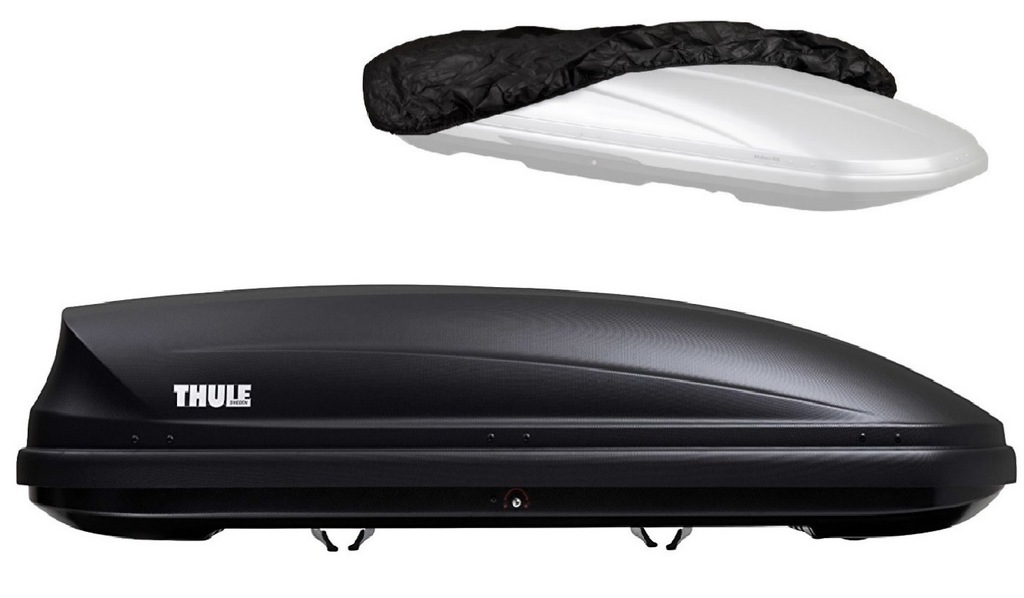 BOX DACHOWY THULE PACIFIC 780 CZARNY CARBON 420L - 7352132985 - oficjalne archiwum Allegro