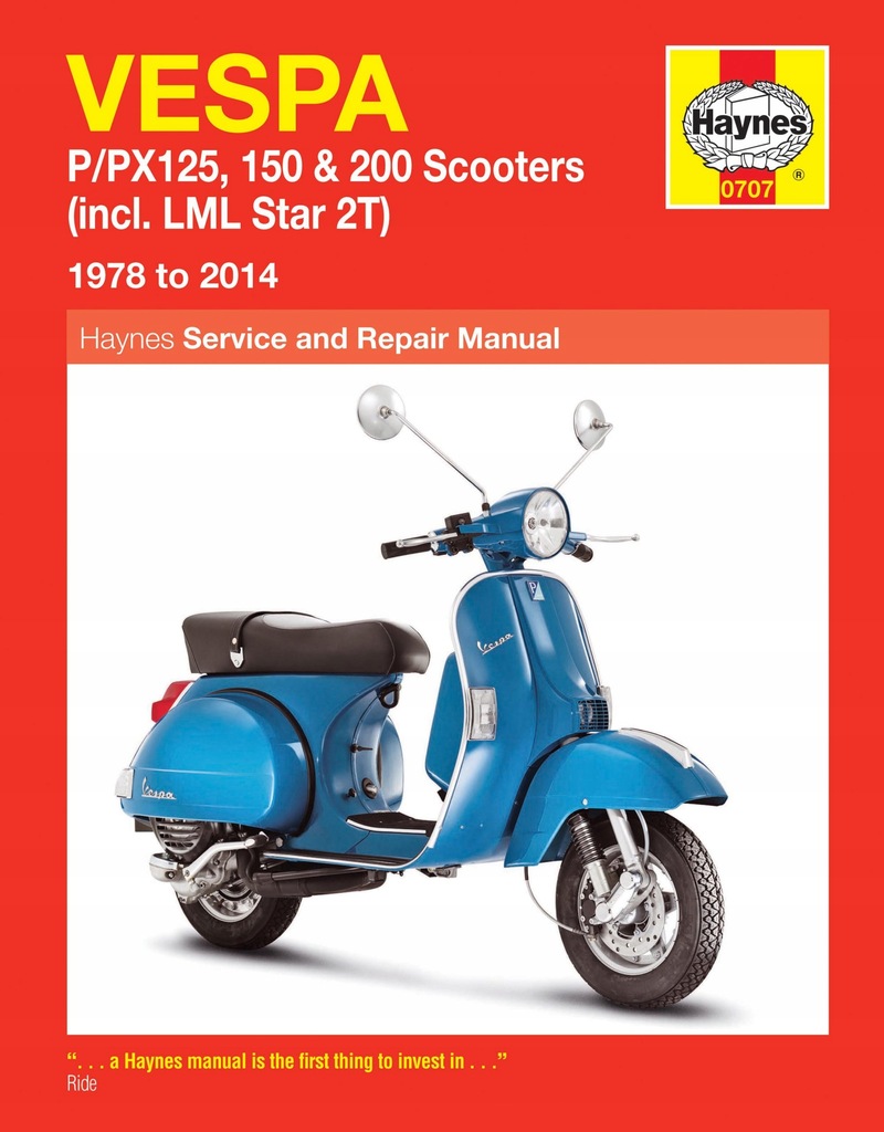 SKUTERY VESPA P/PX 125, 150, 200 - LML Star 2T (19