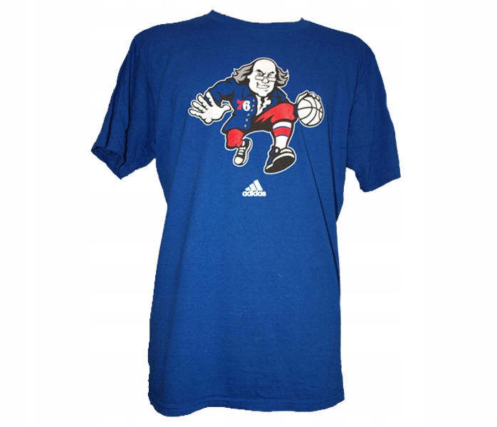 ADIDAS PHILADELPHIA 76ERS t-shirt z USA r.L - 7577187966 - oficjalne ...