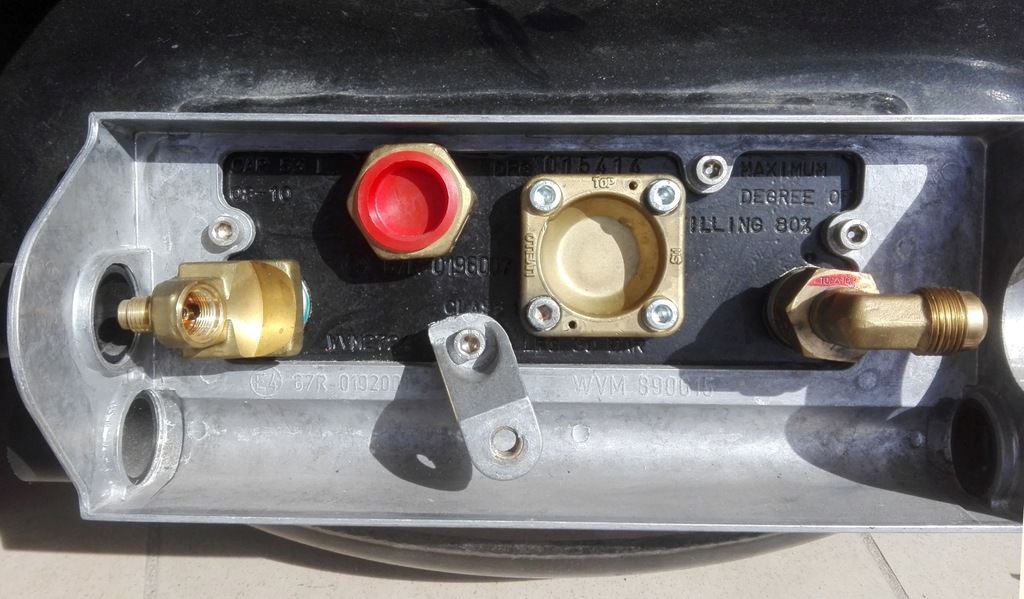 butla LPG Toroidalna 53l. ważna 08-2020 holendersk