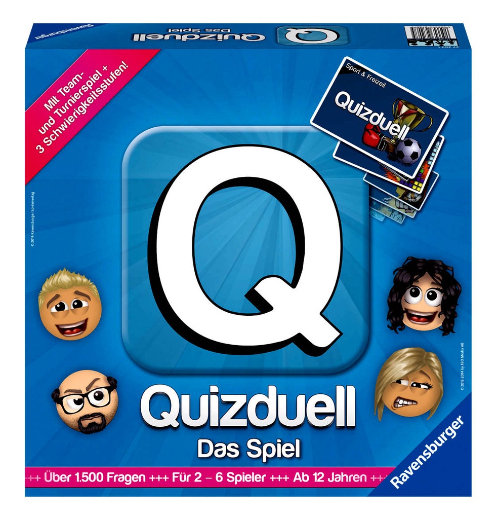 QUIZDUELL QUIZWANIE RAVENSBURGER GRA TOWARZYSKA 12