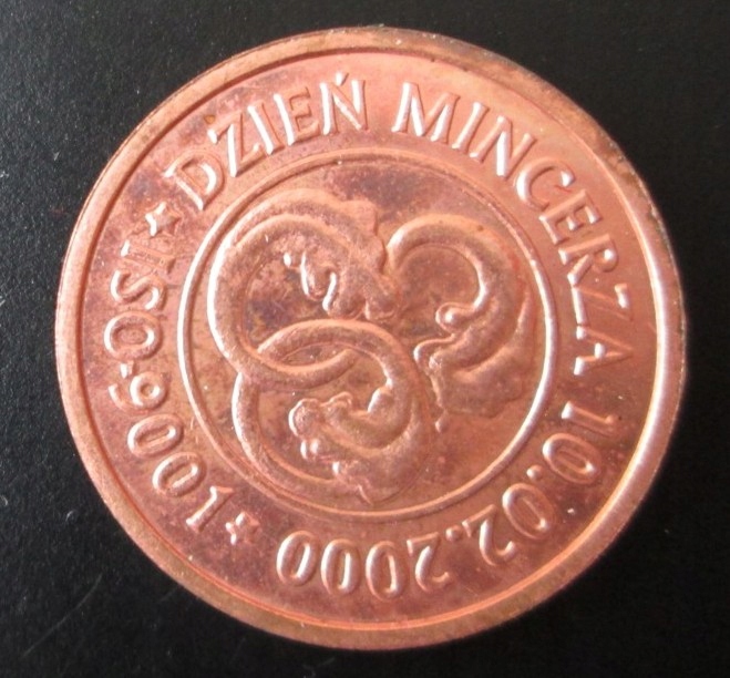 Mennica Państwowa Dzień mincerza 2000r Cu