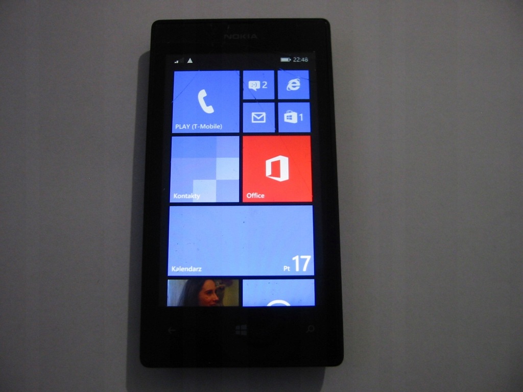 Nokia Lumia 520 popękana szybka